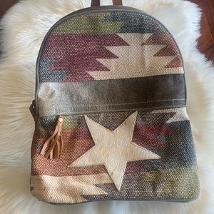 Cowhide Western Fashion Myra Bag Backpack